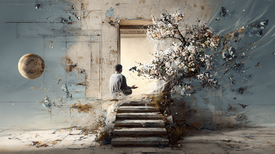 Textura orgánica de madera envejecida con tonos cálidos y naturales